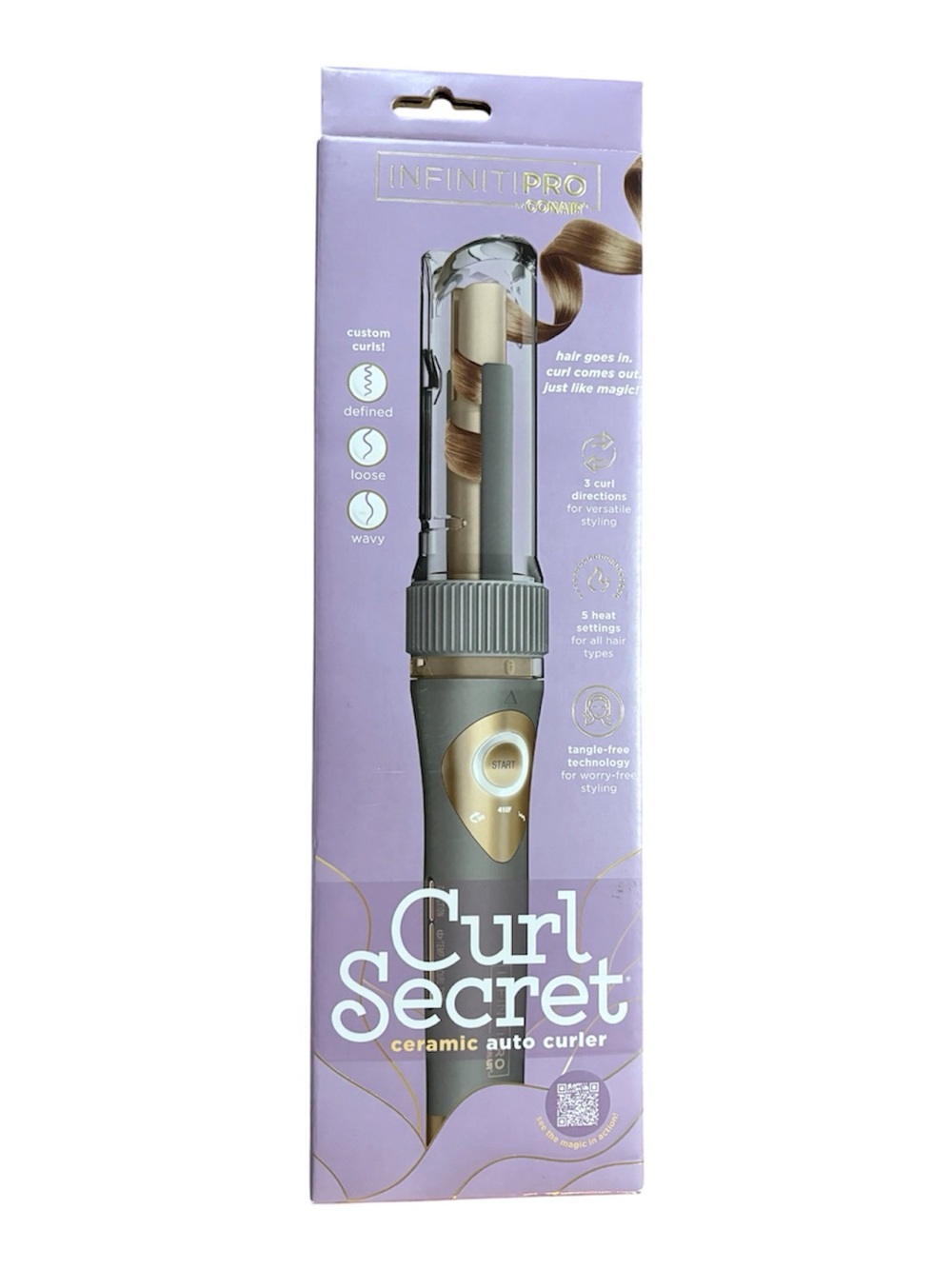 InfinitiPRO By Conair Curl Secret Auto Curler